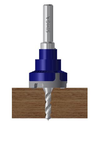 SIHGA | TerrassenFix countersink | II TFB/ES | Terrace fixing | Drill