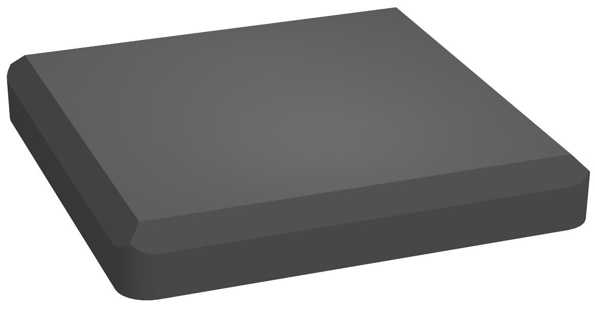 DesignFence 210717121800006 Fence, grey-black, 10 x 10 x 1.5 cm