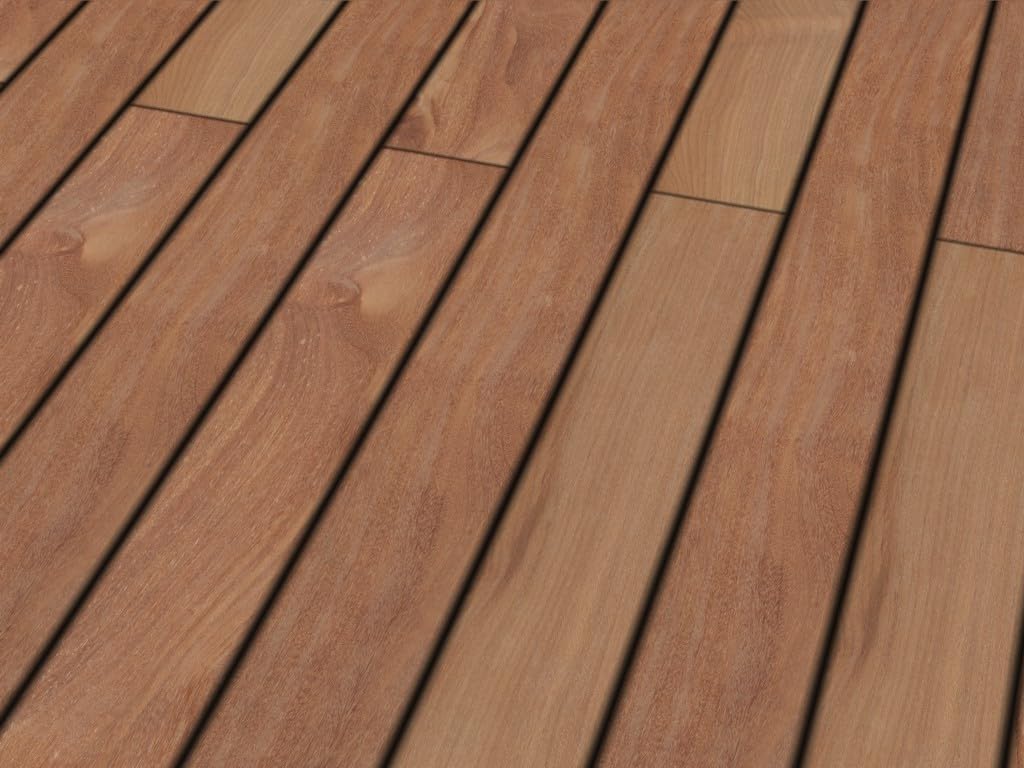 Terrassendiele Cumaru Prime - KD - 21 x 145 x 1830 mm - glatt/glatt