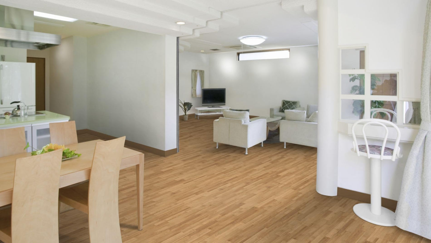 Strip parquet oak natural 10 x 70 x 500mm raw - High-quality parquet made of oak
