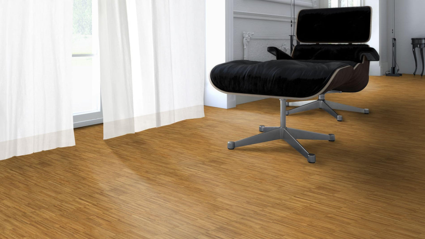 Vertical lamella parquet oak Harmonie 10mm - High-quality solid parquet - Installation elements