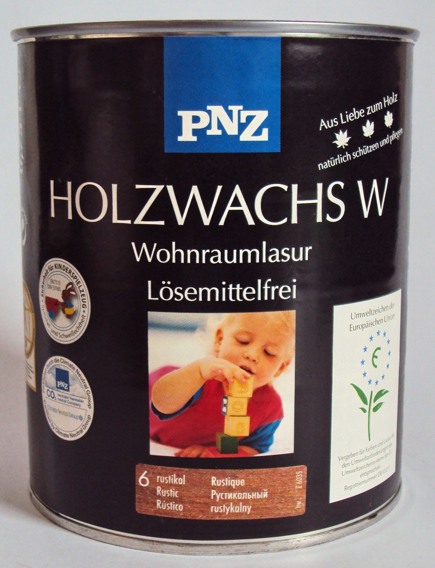 PNZ Holz-Wachs W (rustikal, 0,75 L)