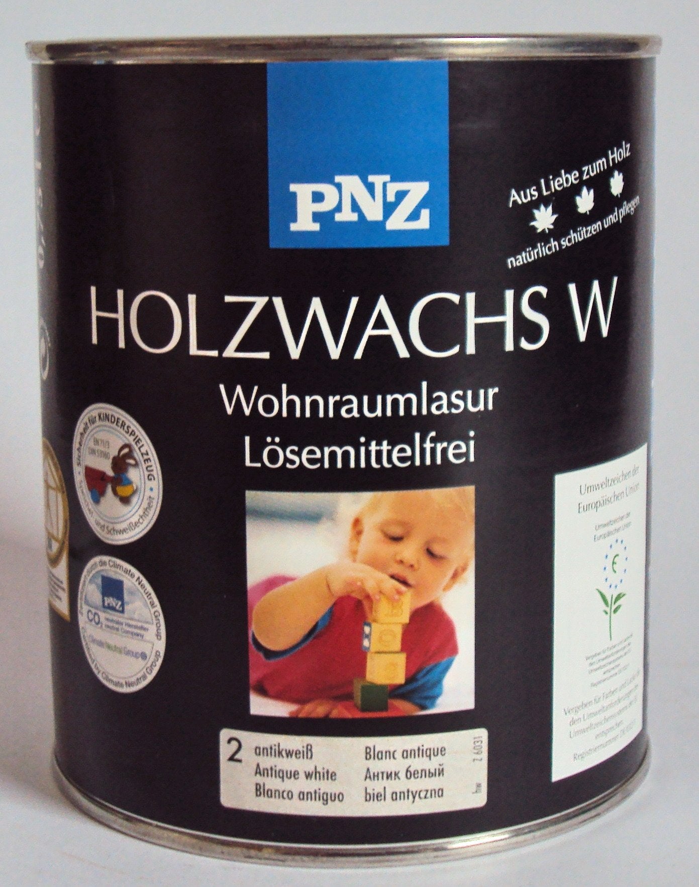 PNZ Holz-Wachs W (antikweiß, 0,75 L)