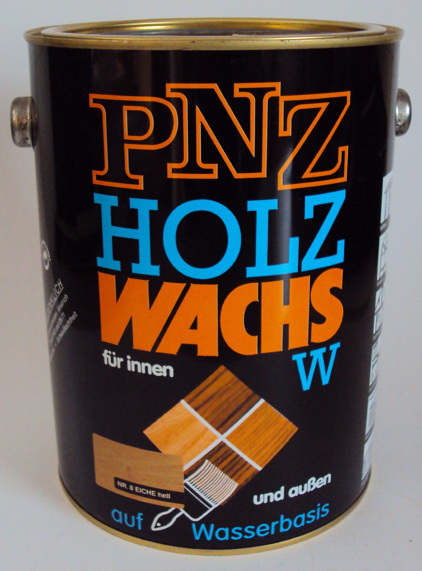 PNZ Holzwachs W auf Wasserbasis 2,5 Liter (Eiche hell Nr. 8)