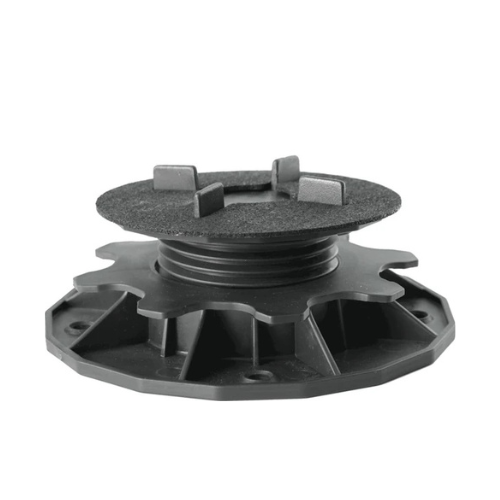 Adjustable slab supports, pedestal supports for patio slabs - height-adjustable feet for ceramic, stone, concrete and tiles - 120 pieces, 18-33 mm