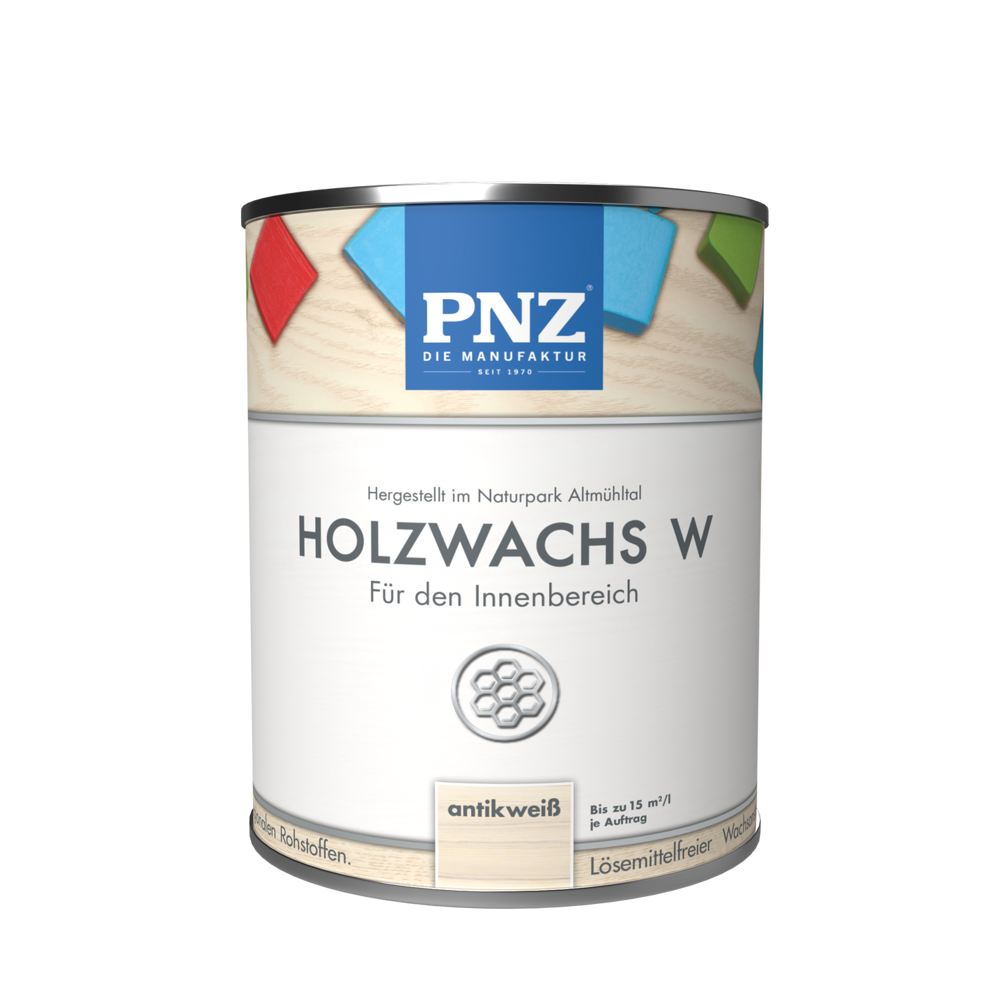PNZ Holzwachs W – Natürliches Holzwachs auf Wasserbasis für Innenbereiche