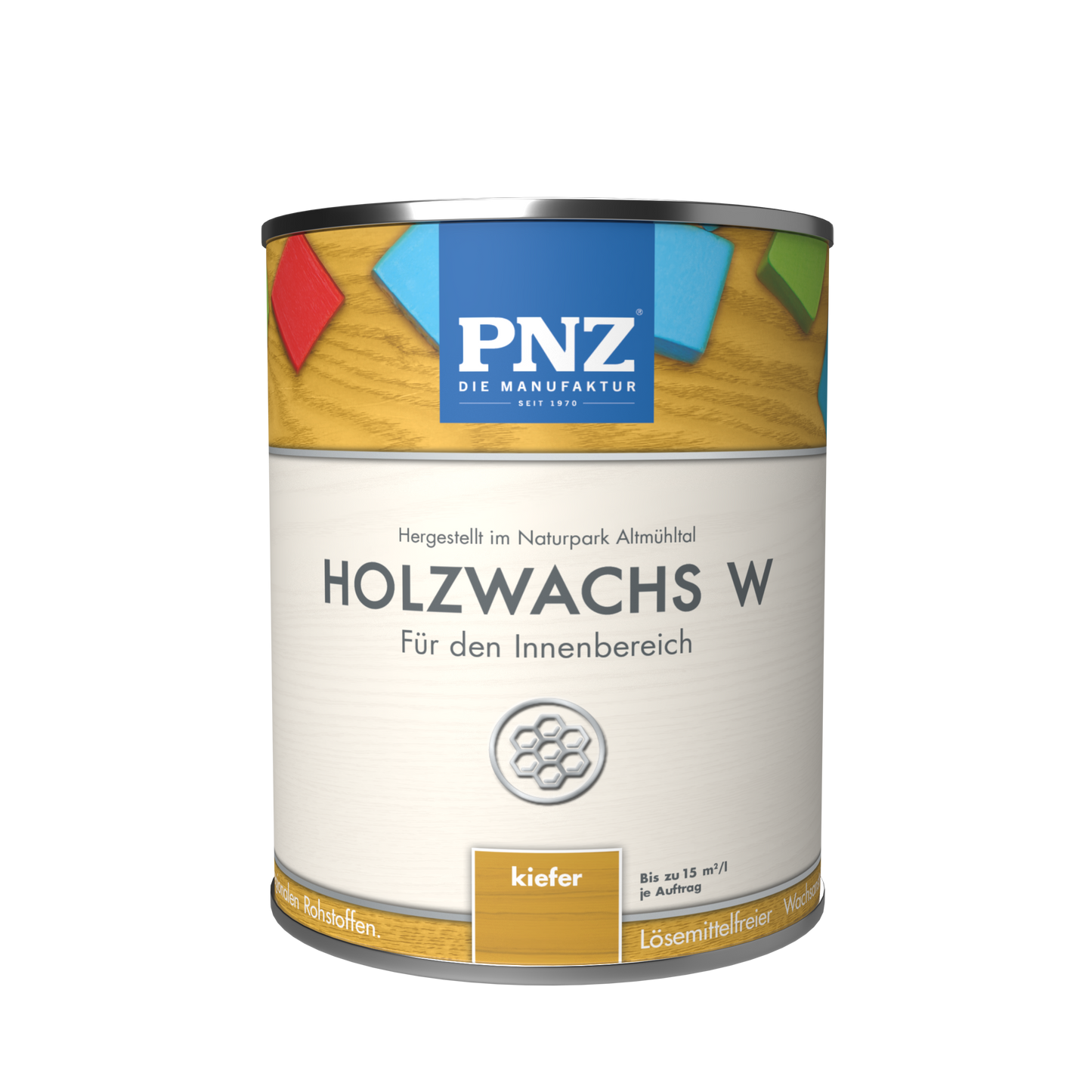 PNZ Holzwachs W – Natürliches Holzwachs auf Wasserbasis für Innenbereiche