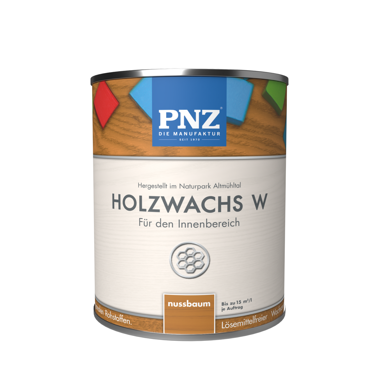 PNZ Holzwachs W – Natürliches Holzwachs auf Wasserbasis für Innenbereiche