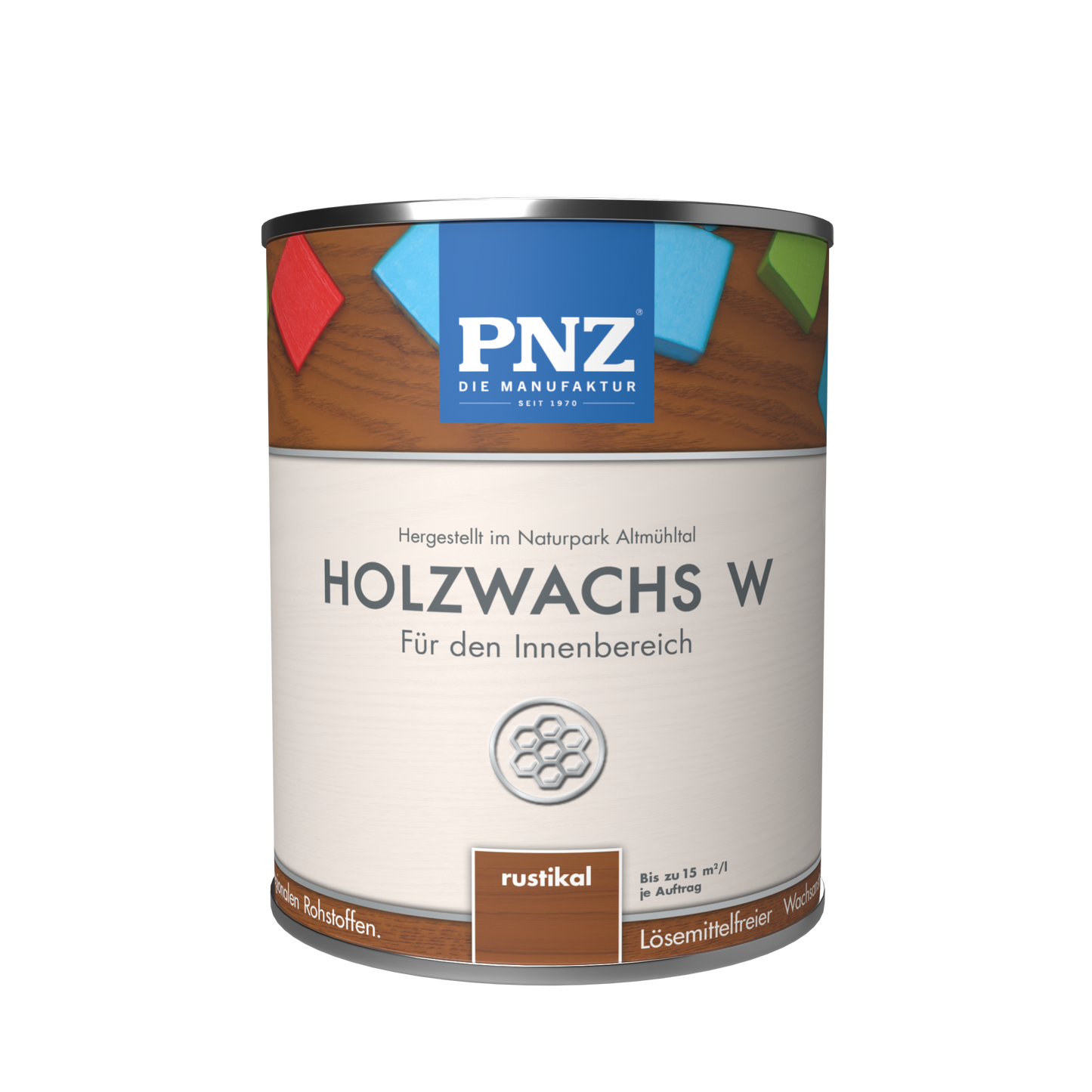 PNZ Holzwachs W – Natürliches Holzwachs auf Wasserbasis für Innenbereiche