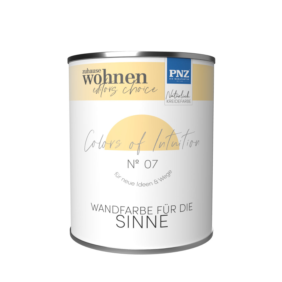 PNZ Colors of Intuition Nº 07 – Neue Ideen & Wege | Wohngesunde Wandfarbe für Innen (verschiedene Gebindegrößen)