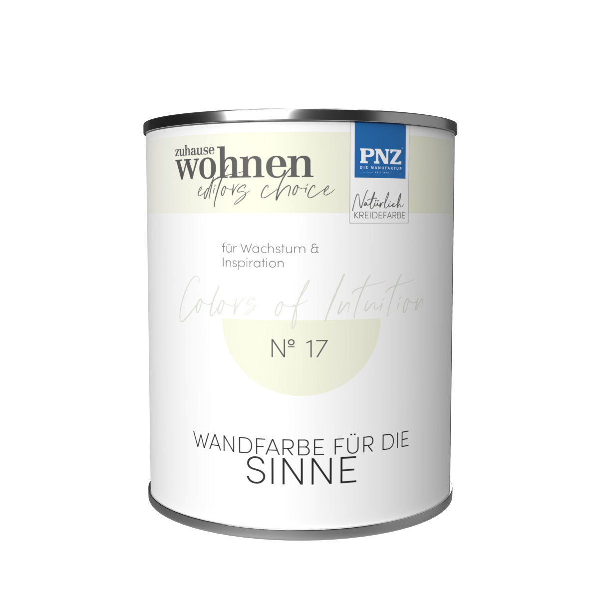 PNZ Colors of Intuition Nº 17 – Wachstum & Inspiration | Wohngesunde Wandfarbe für Innen (verschiedene Gebindegrößen)