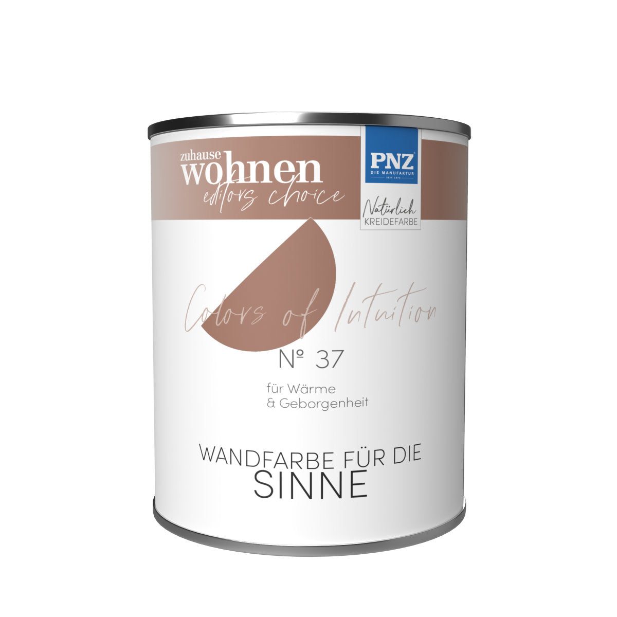 PNZ Colors of Intuition Nº 37 – Wärme & Geborgenheit | Wohngesunde Wandfarbe für Innen (verschiedene Gebindegrößen)