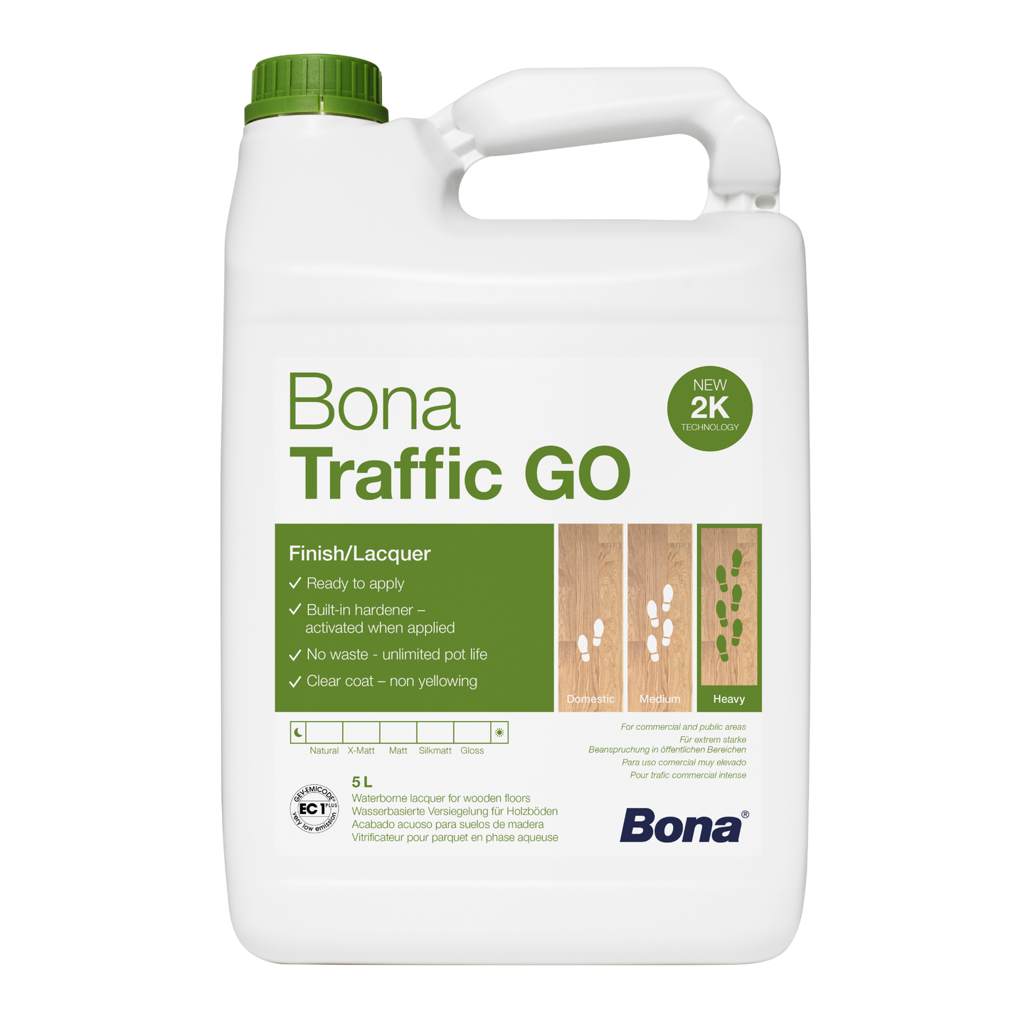 Bona Professional Traffic GO Versiegelung extramatt 5 Liter