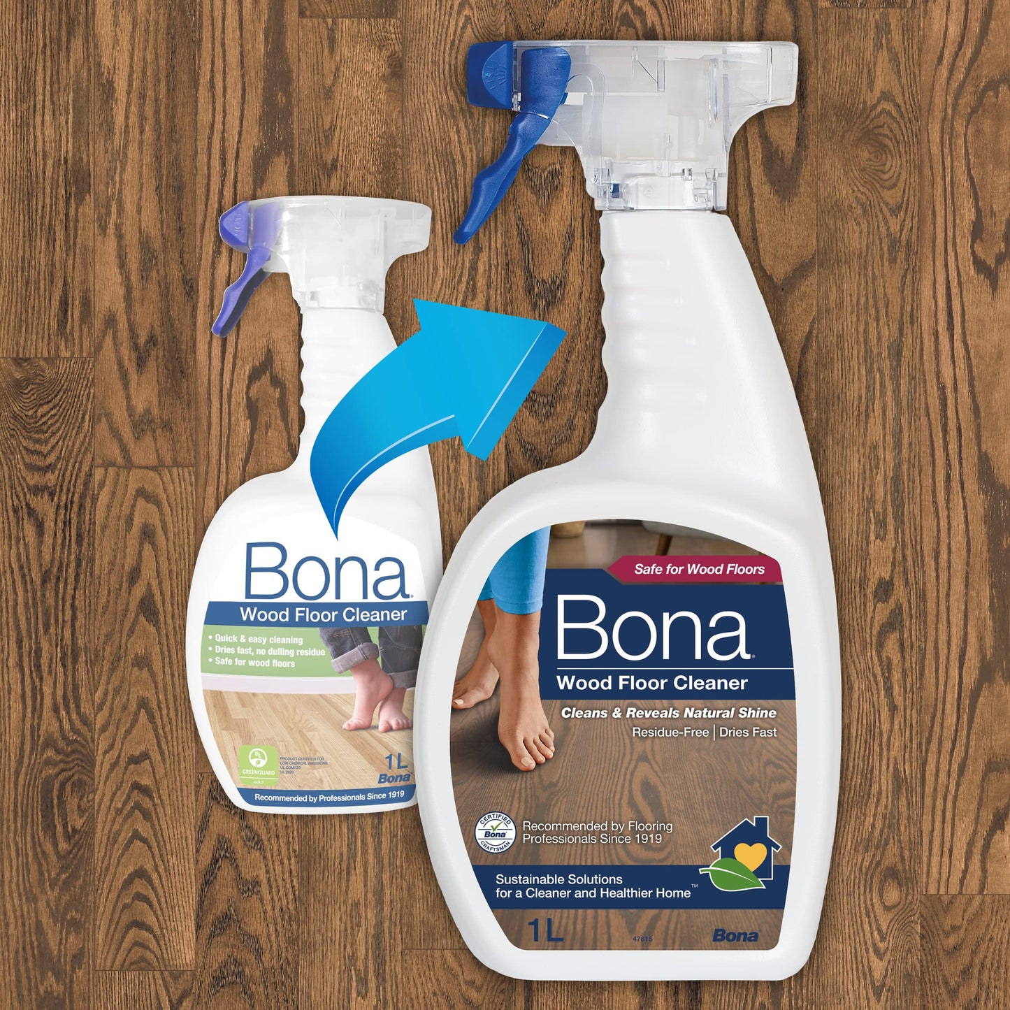 Bona Parquet Cleaner Spray, 1 litre, 1000