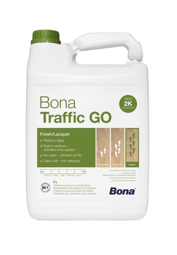 Bona Traffic GO 2K parquet varnish semi-matt 5 liters