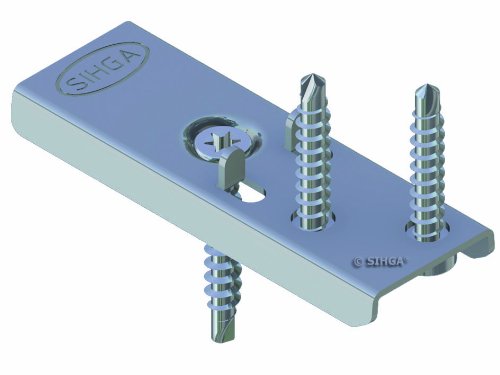 Sihga Dielenfix DF 17 Edelstahl, Terrassenbefestigung, 300 Stück