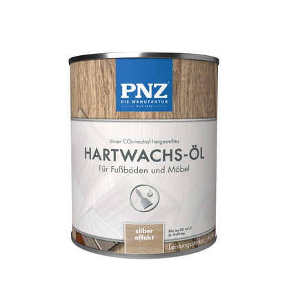 PNZ Hartwachs-Öl farbig (silber effekt) 2,50 l - 76008