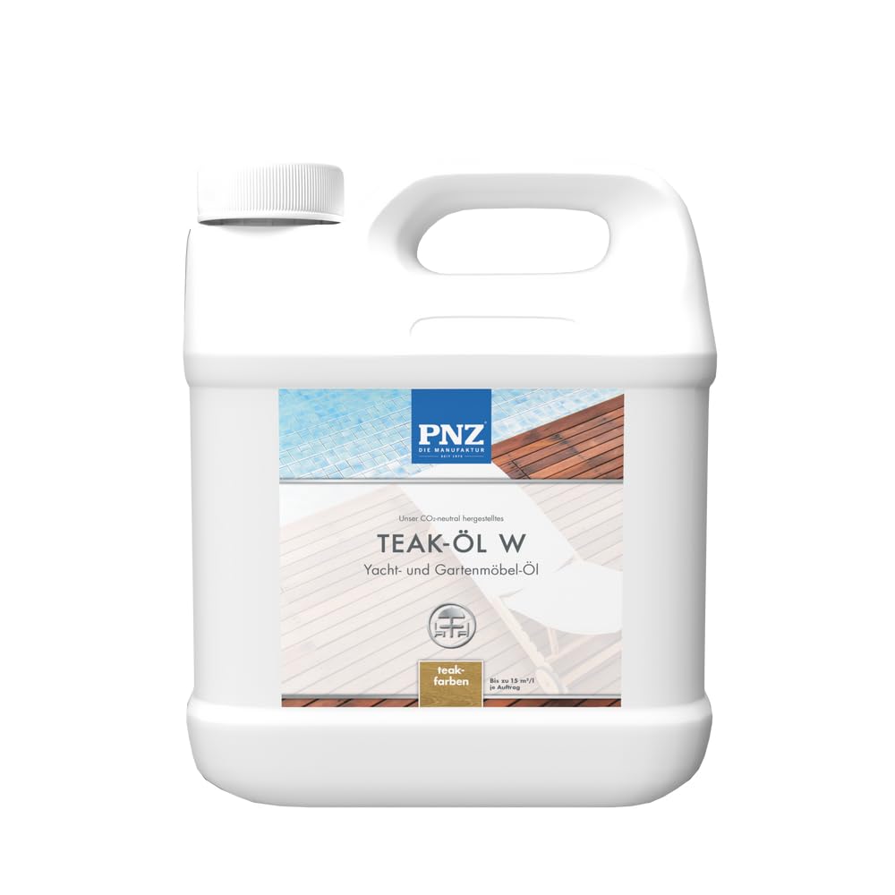 PNZ Teak-Öl W (Yacht- und Gartenmöbelöl) - Teakfarben / 1L