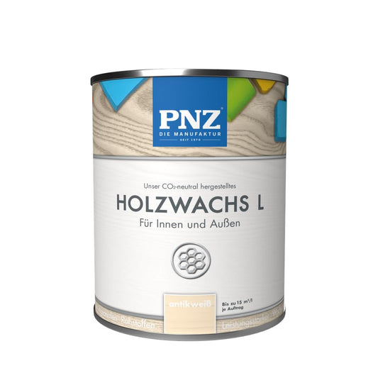 PNZ Wood Wax L for indoor and outdoor use | solvent-free wax coating | Sustainably produced with regional raw materials | for all types of wood, including bee houses