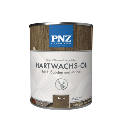 PNZ hard wax oil coloured (terra) 0.75 l - 76018