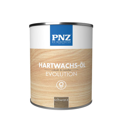 PNZ Hartwachsöl evolution farbig | Nachhaltig hergestellt mit regionalen Rohstoffen | Made in Germany | Arbeitsplatten, Holzmöbel, Holz-Boden