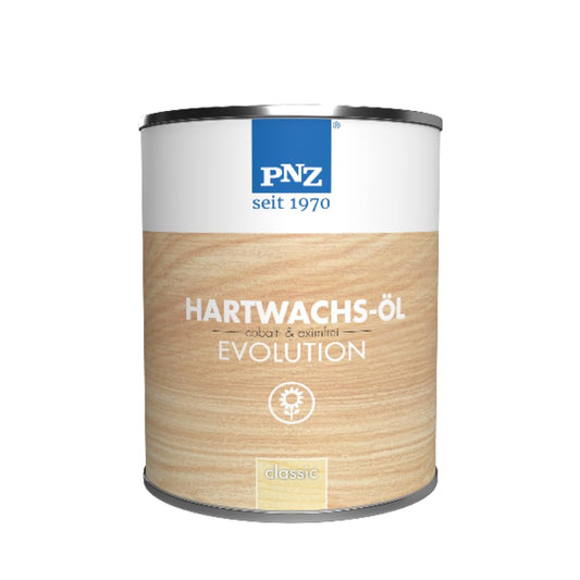 PNZ hard wax oil evolution colorless | Sustainably produced with regional raw materials | particularly hard-wearing | worktops, wooden furniture, wooden floors