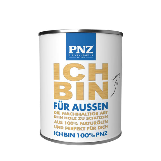 The PNZ oil for outdoors | with over 95% renewable raw materials | Made in Germany | Wooden deck, wooden terrace, windows, doors, garden houses, play equipment