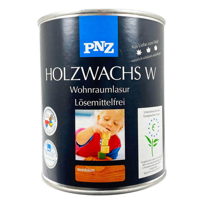 PNZ Holzwachs W Wohnraumlasur 0,75L (Nussbaum)