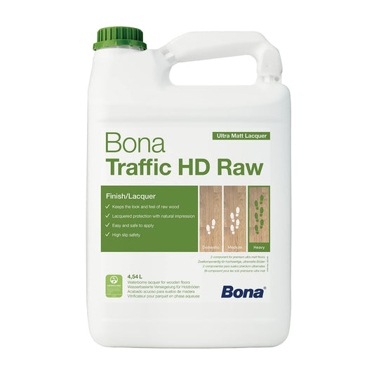 Bona Professional Traffic HD Raw Versiegelung ultramatt 5 Liter inkl. Härter