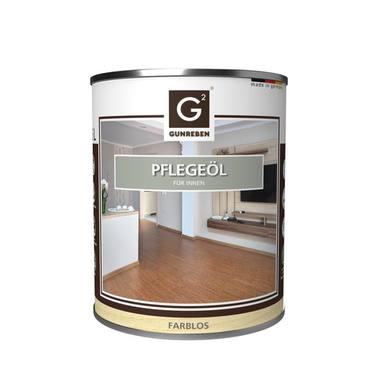 G² Natural Care Oil - 2.5L - high-quality care oil | protects &amp; cares for your wooden floor