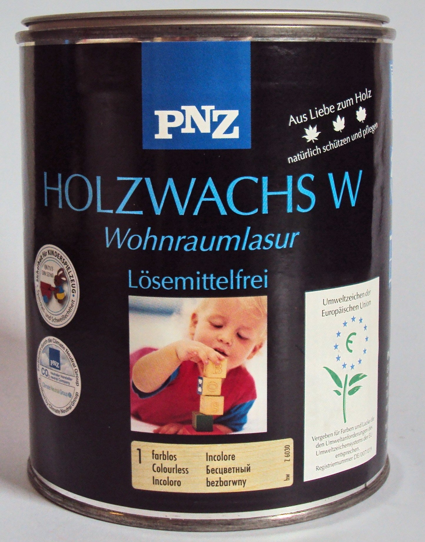 PNZ Wood Wax W (colourless, 0.75 L)