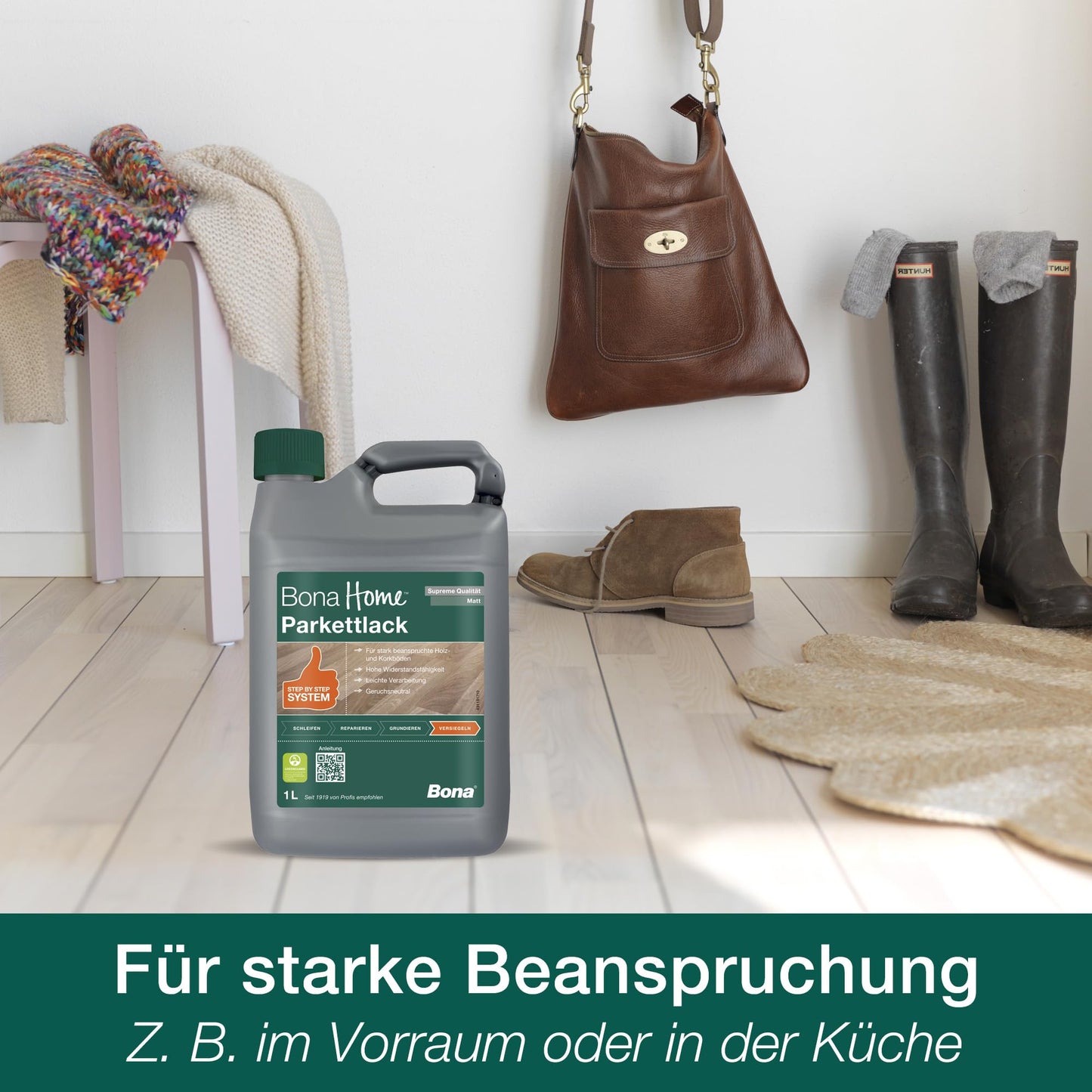 Bona Home Parkettlack Supreme Versiegelung matt 1 Liter