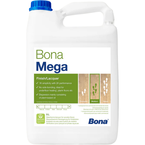 BONA Mega Parkettlack extramatt - 5 Liter