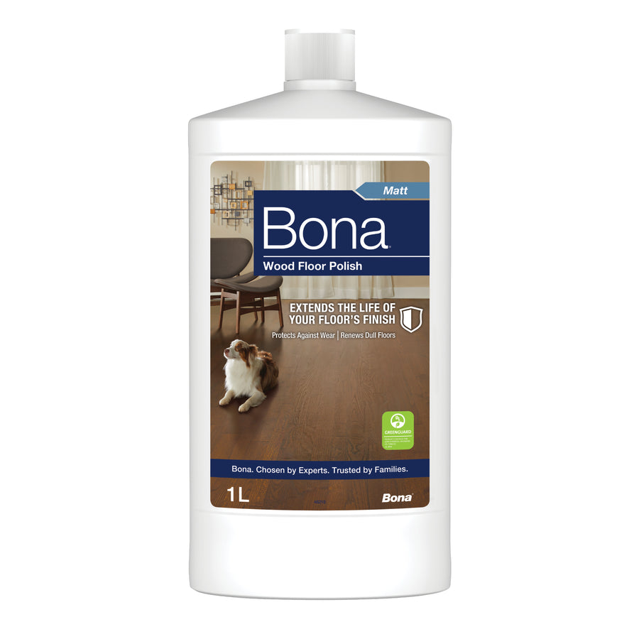 Bona Retail Parkett Polish matt 1 Liter für lackierte Holzböden