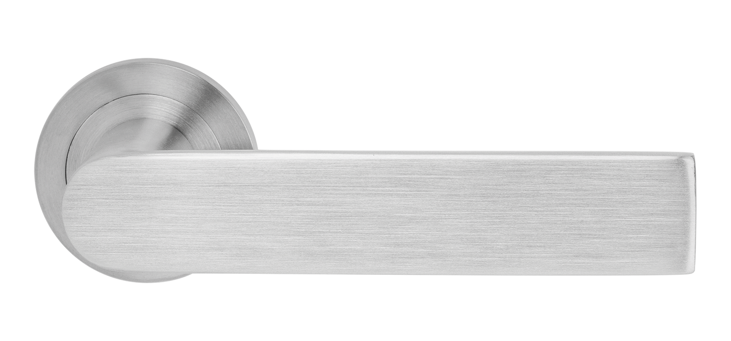 Griffwelt Drückergarnitur | Cecina RG0117 | Edelstahl matt | BB-Ausführung