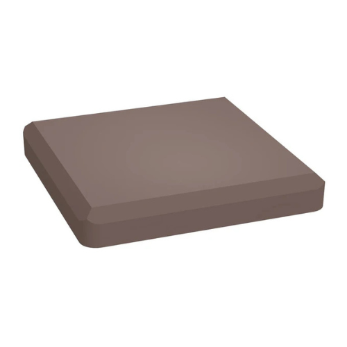 DesignFence 210717111800006 Fence, hazelnut brown, 10 x 10 x 1.5 cm