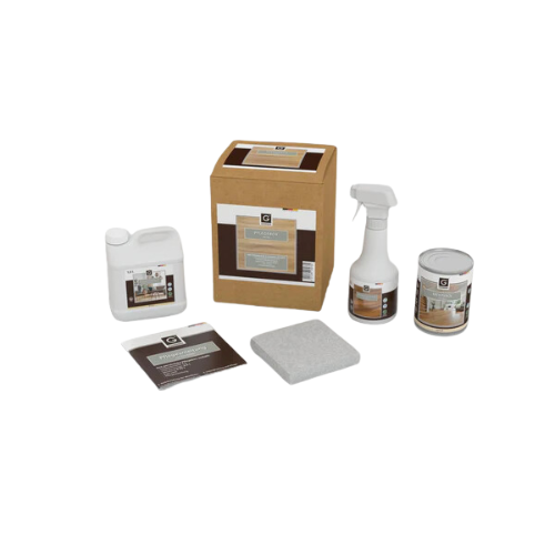 G² Care Box Natural - Complete set for cleaning and caring for wooden floors