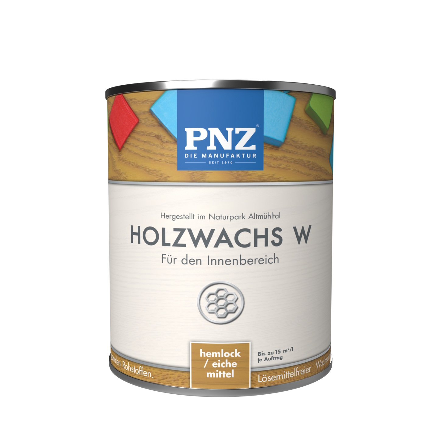PNZ Holzwachs W – Natürliches Holzwachs auf Wasserbasis für Innenbereiche