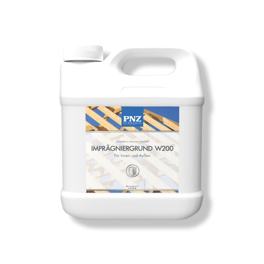 PNZ Imprägniergrund W200 – Wasserbasierte Holzgrundierung gegen Bläue & Feuchtigkeit