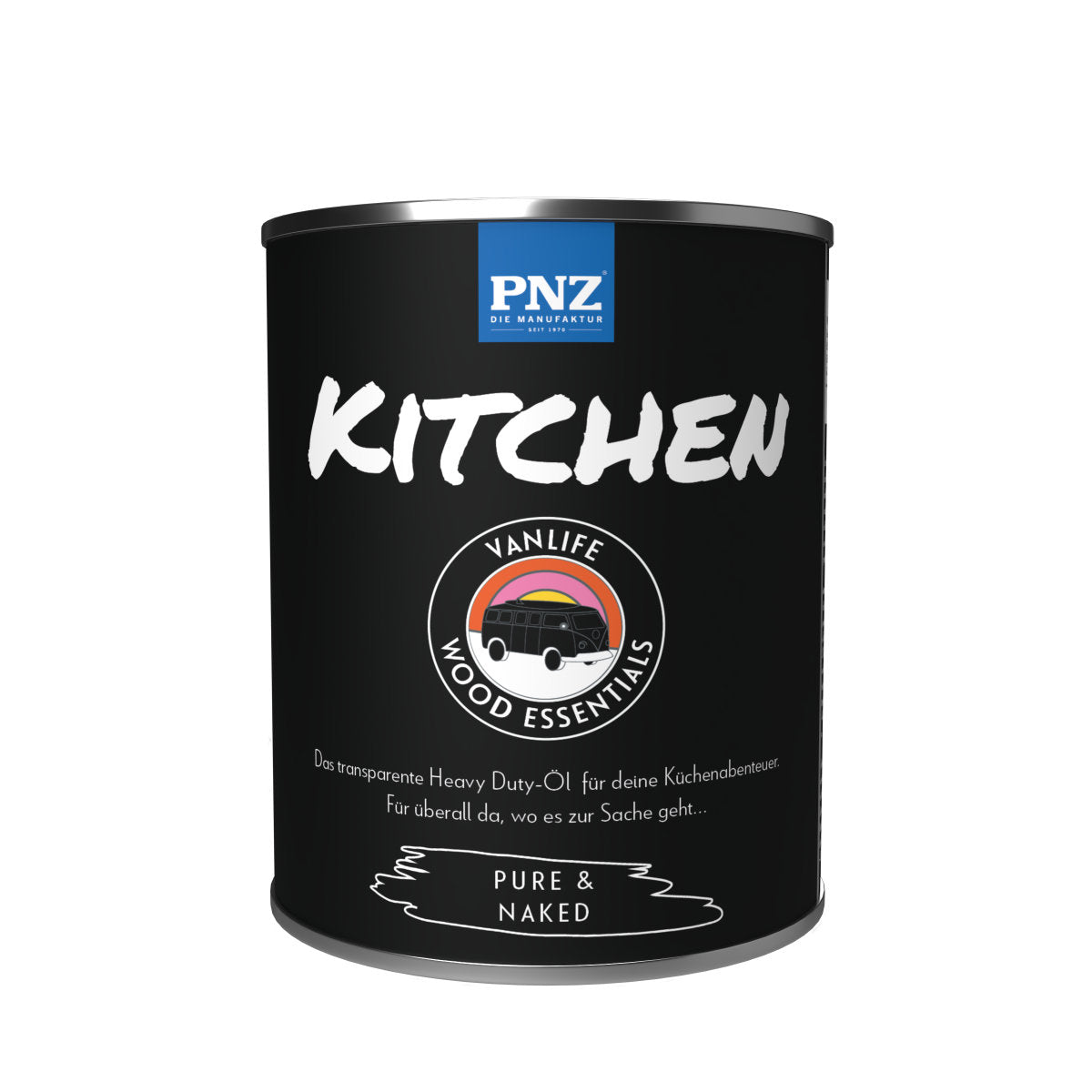 PNZ Vanlife Wood Essentials Kitchen „Pure & Naked“ – Natürlicher Holzschutz für Küchen im Camper, Wohnmobil & Tiny House