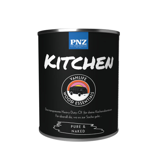 PNZ Vanlife Wood Essentials Kitchen „Pure & Naked“ – Natürlicher Holzschutz für Küchen im Camper, Wohnmobil & Tiny House