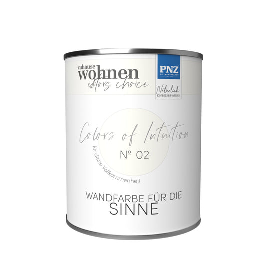 PNZ Colors of Intuition Nº 02 – Vollkommenheit | Wohngesunde Wandfarbe für Innen (verschiedene Gebindegrößen)