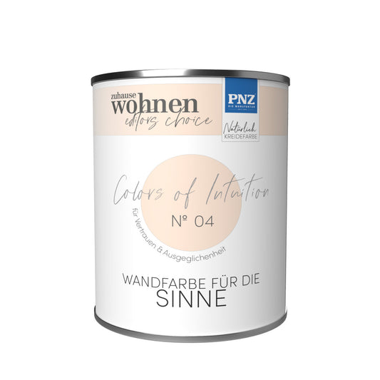 PNZ Colors of Intuition Nº 04 – Vertrauen & Ausgeglichenheit | Wohngesunde Wandfarbe für Innen (verschiedene Gebindegrößen)