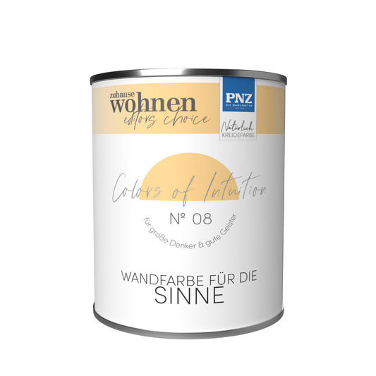 PNZ Colors of Intuition Nº 08 – Große Denker & Gute Geister | Wohngesunde Wandfarbe für Innen (verschiedene Gebindegrößen)