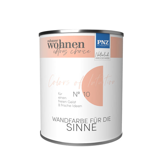 PNZ Colors of Intuition Nº 10 – Freier Geist & Frische Ideen | Wohngesunde Wandfarbe für Innen (verschiedene Gebindegrößen)