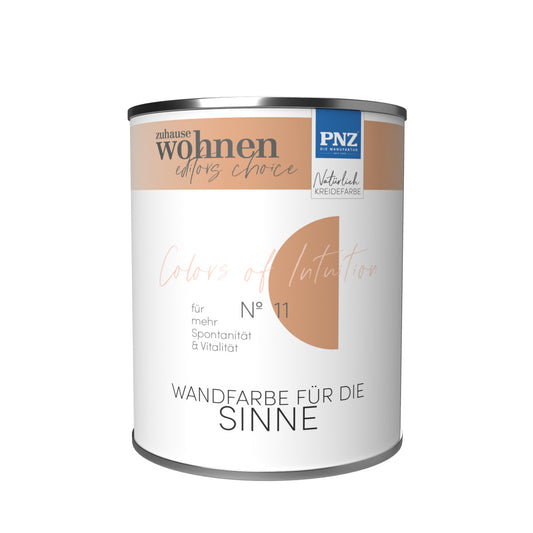 PNZ Colors of Intuition Nº 11 – Spontanität & Vitalität | Wohngesunde Wandfarbe für Innen (verschiedene Gebindegrößen)