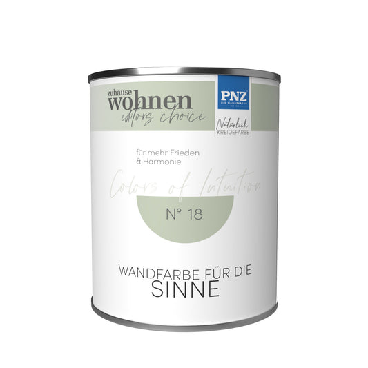 PNZ Colors of Intuition Nº 18 – Frieden & Harmonie | Wohngesunde Wandfarbe für Innen (verschiedene Gebindegrößen)
