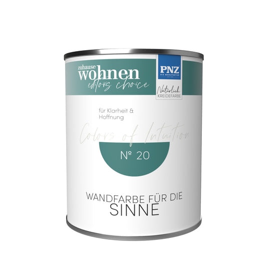 PNZ Colors of Intuition Nº 20 – Klarheit & Hoffnung | Wohngesunde Wandfarbe für Innen (verschiedene Gebindegrößen)