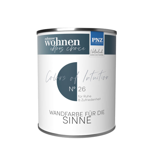 PNZ Colors of Intuition Nº 26 – Ruhe & Zufriedenheit | Wohngesunde Wandfarbe für Innen (verschiedene Gebindegrößen)