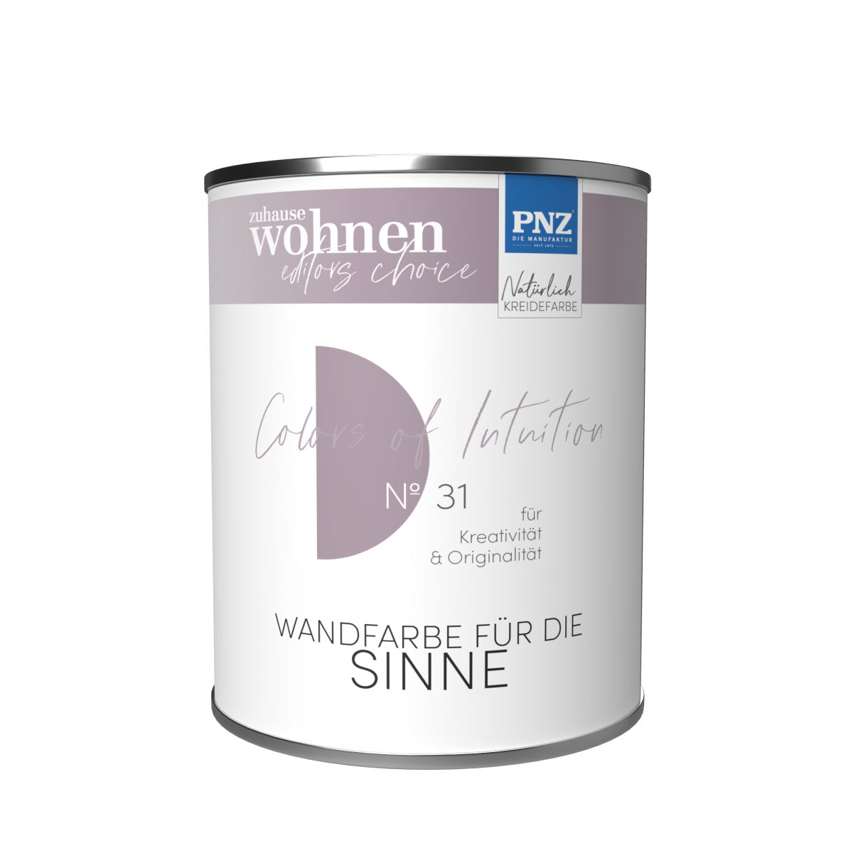 PNZ Colors of Intuition Nº 31 – Kreativität & Originalität | Wohngesunde Wandfarbe für Innen (verschiedene Gebindegrößen)